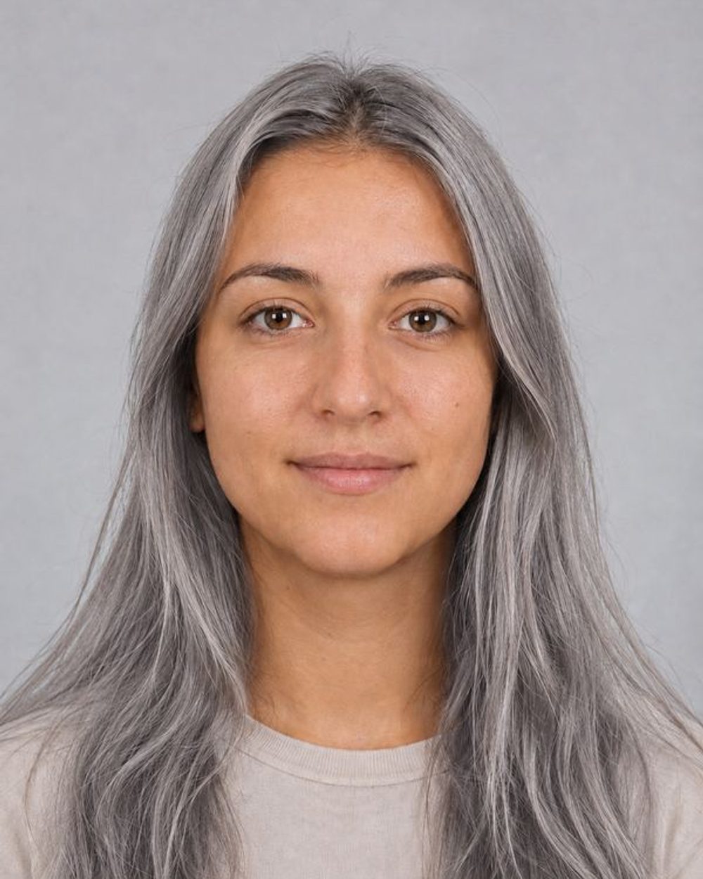 Misty Gray Hair Color preview