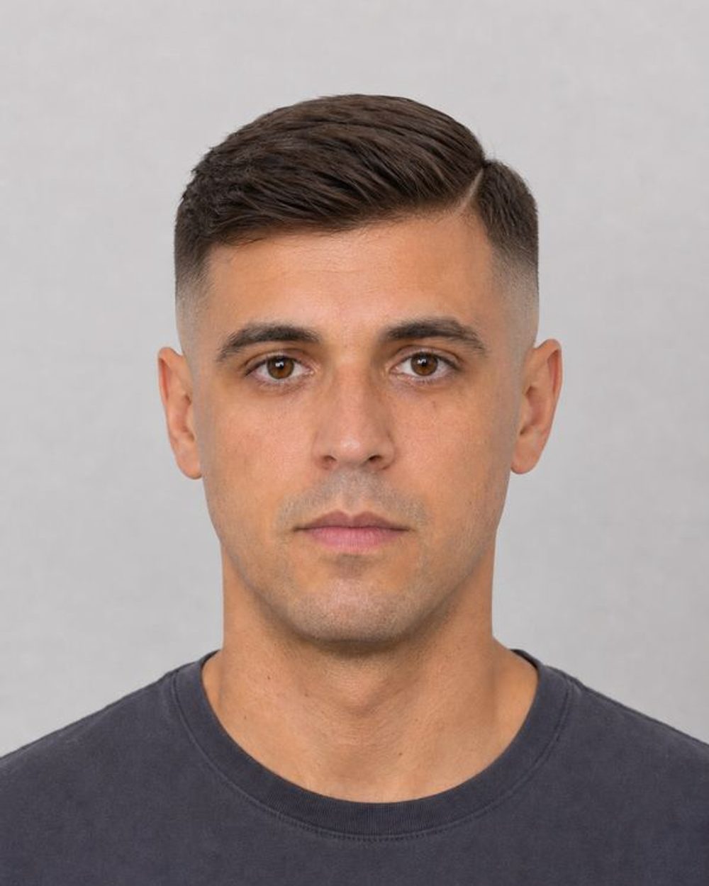 Side-part Fade Hairstyle preview